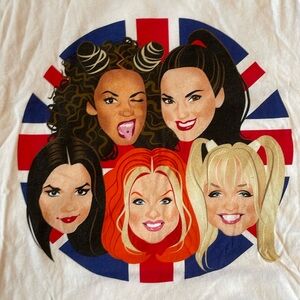 Spice Girls Cotton T-Shirt Size M